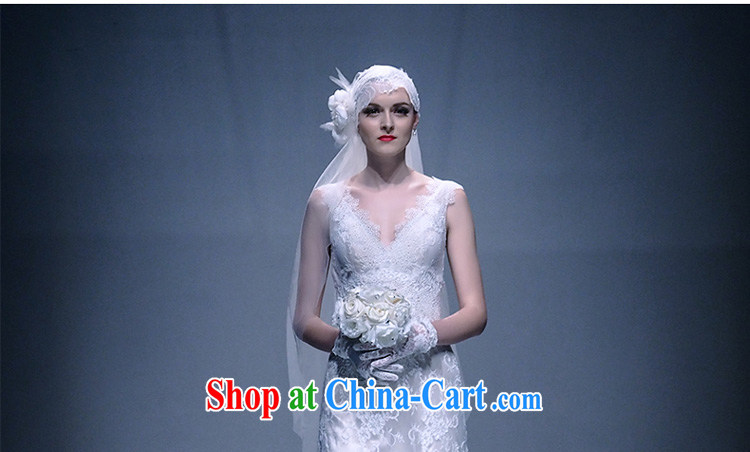 2015 new lace shoulders V for long-tail graphics thin wedding Princess lace Korean flowers crowsfoot wedding 40251092 champagne color XL code 30 days pre-sale pictures, price, brand platters! Elections are good character, the national distribution, so why buy now enjoy more preferential! Health