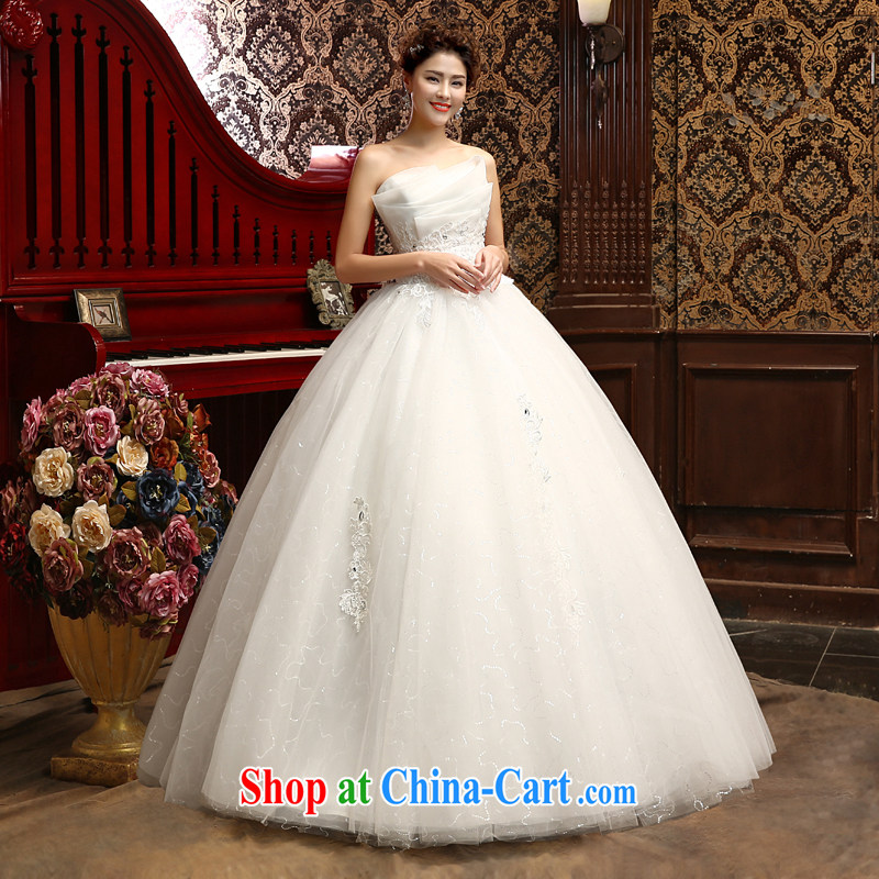 Su Wu edge 2015 New Red wiped his chest and stylish with wedding bridal wedding White Graphics thin wedding dresses shaggy dress red XL, Su Xiang, and shopping on the Internet