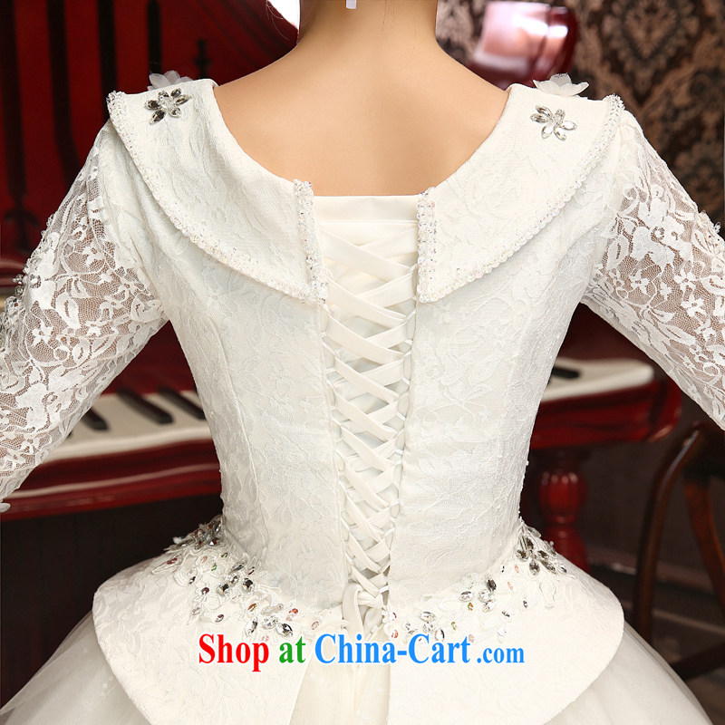 Kenneth Gordon WU 2015 leading edge new cuff in graphics thin lace stylish wedding wedding dresses for dolls shaggy dress entered marriage Yi field shoulder wedding white XL, Su Xiang, and, shopping on the Internet