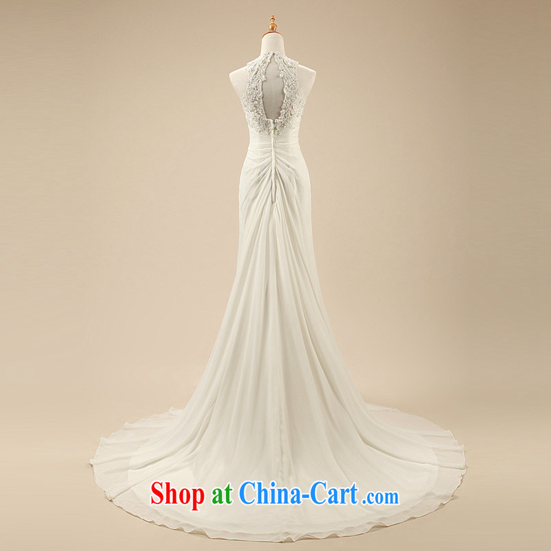 Love, Ms Audrey EU Yuet-mee, RobinIvy) wedding dresses custom New 2015 Korean double-shoulder-mounted also tail bridal wedding H 33,541 white advanced customization, Paul love, Ms Audrey EU, and shopping on the Internet