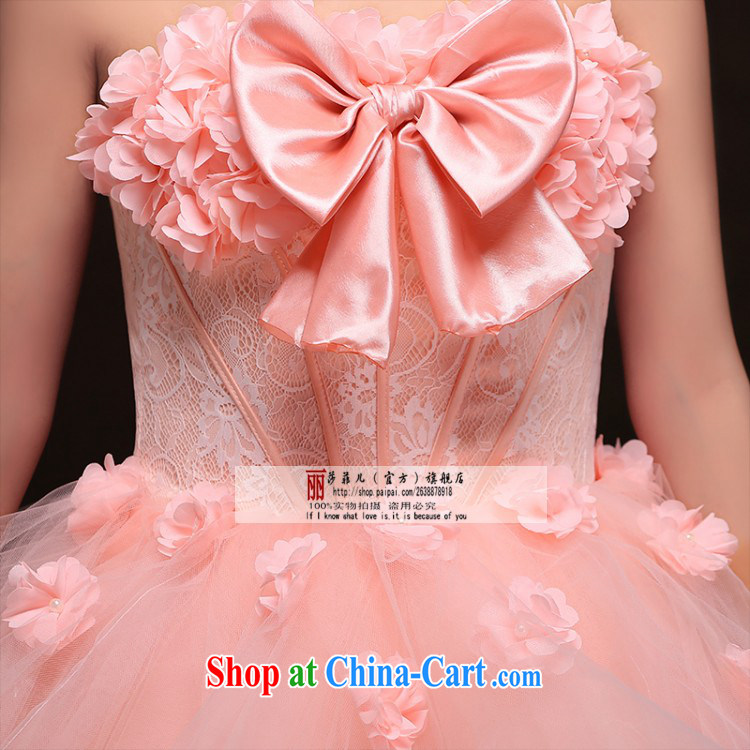 Spring 2015 Korean wedding dresses new mm thick simple marriages pink large code erase chest Korean-style summer pink customer size made no final pictures, price, brand platters! Elections are good character, the national distribution, so why buy now enjoy more preferential! Health