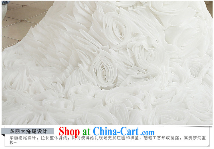 Honeymoon bride spring 2015 new female simple Erase chest romantic tails wedding flower skirt with white XL pictures, price, brand platters! Elections are good character, the national distribution, so why buy now enjoy more preferential! Health