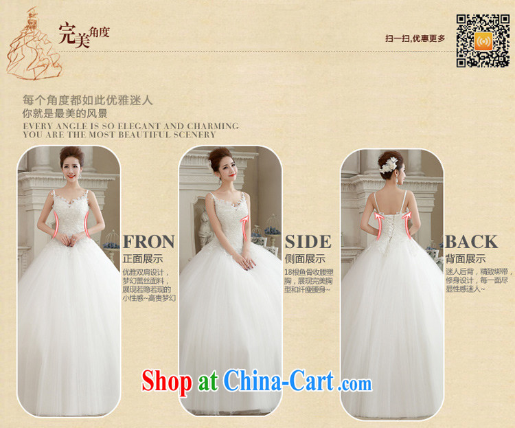 Honeymoon bride spring 2015 new female Korean Pearl wedding shoulders sexy graphics thin wedding white XL pictures, price, brand platters! Elections are good character, the national distribution, so why buy now enjoy more preferential! Health