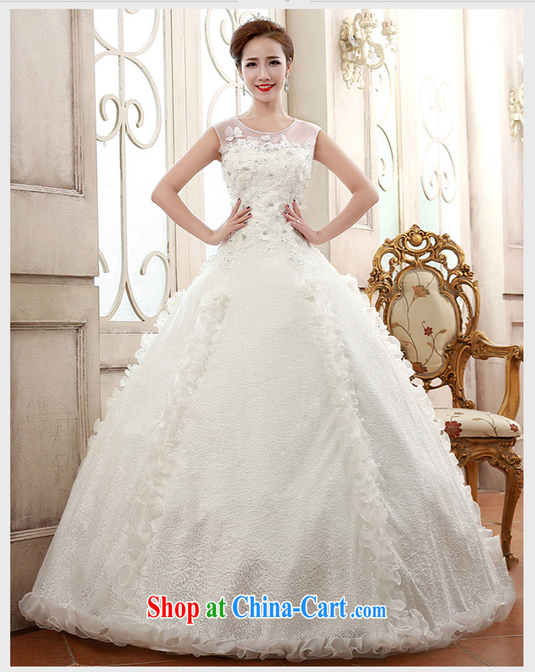 Honeymoon bride spring 2015 new female retro lace inserts drill video thin with shaggy wedding package shoulder wedding white XL pictures, price, brand platters! Elections are good character, the national distribution, so why buy now enjoy more preferential! Health