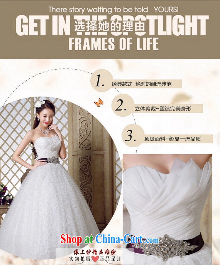 Yong-yan and 2015 spring and summer new bridal wedding dresses high-end luxury wiped his chest to tie video thin Korean shaggy skirts white. size is not final pictures, price, brand platters! Elections are good character, the national distribution, so why buy now enjoy more preferential! Health
