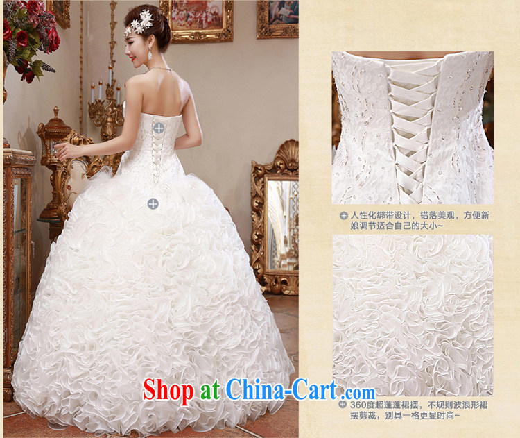 Honeymoon bride spring 2015 new girls and a field shoulder-su parquet drill lace with shaggy red wedding white XL pictures, price, brand platters! Elections are good character, the national distribution, so why buy now enjoy more preferential! Health