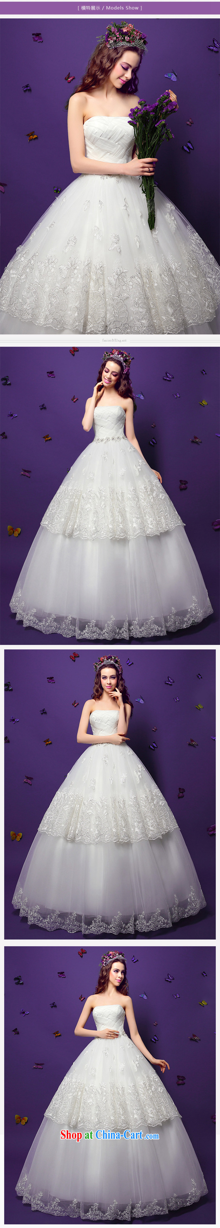 Honeymoon bridal 2015 spring female graphics thin alignment to the waist Princess Korean version wiped chest wedding white XL pictures, price, brand platters! Elections are good character, the national distribution, so why buy now enjoy more preferential! Health
