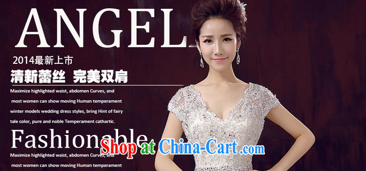 wedding dresses 2015 new summer field shoulder tail package shoulder graphics thin straps with V for wedding, wedding tails, XXL pictures, price, brand platters! Elections are good character, the national distribution, so why buy now enjoy more preferential! Health