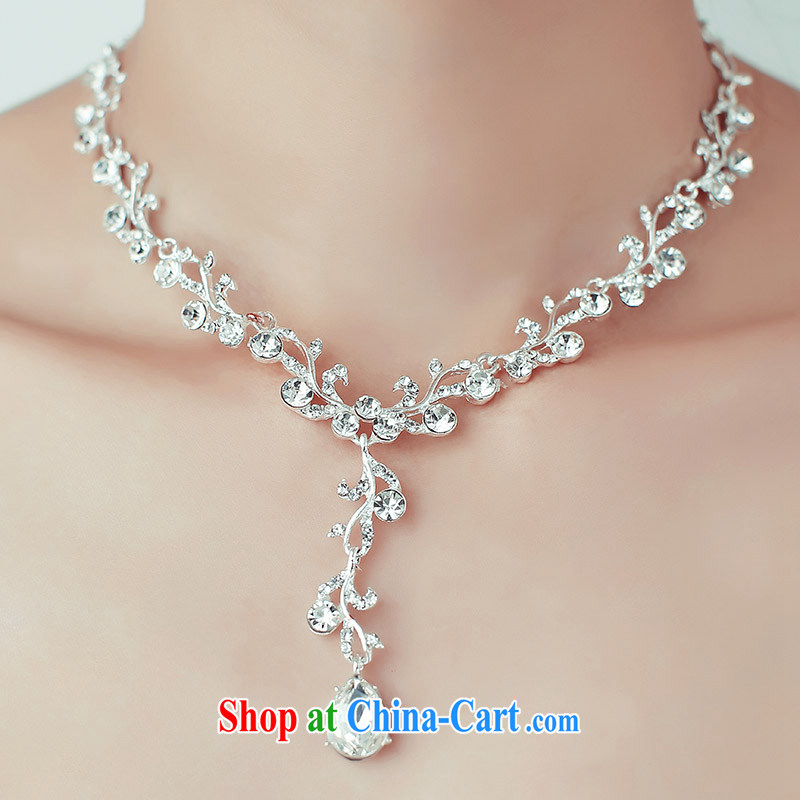 The bride's wedding dresses accessories necklace matching earrings luxury drill 102 pre-sale 7 days, the bride, and shopping on the Internet