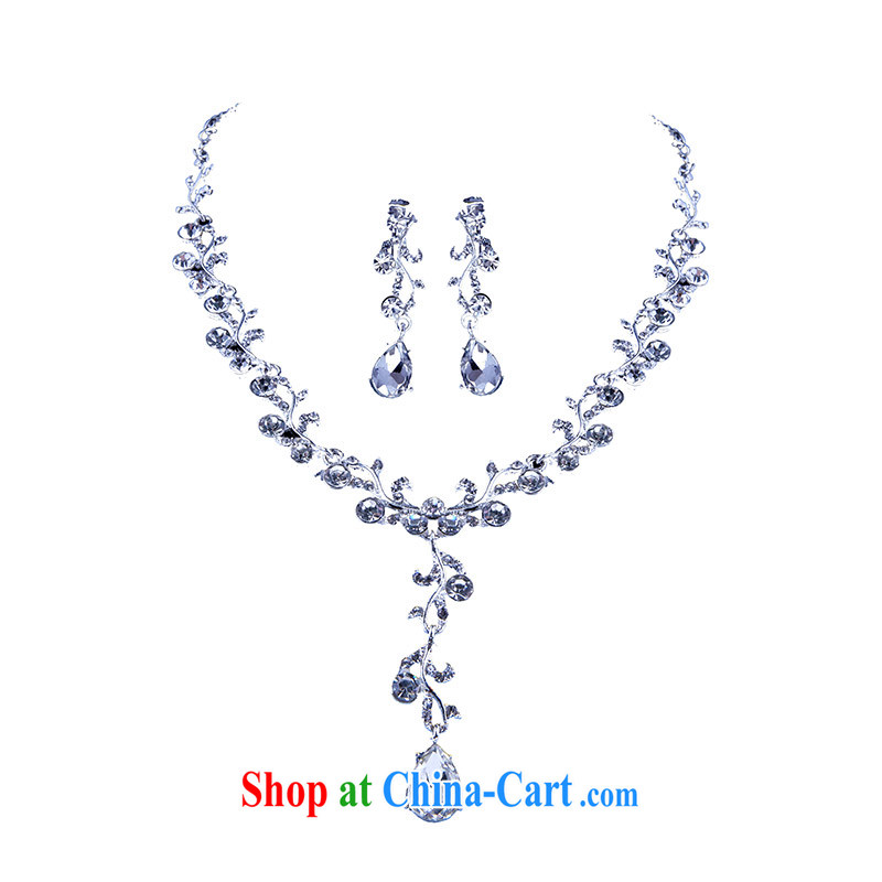 The bride's wedding dresses accessories necklace matching earrings luxury drill 102 pre-sale 7 days, the bride, and shopping on the Internet