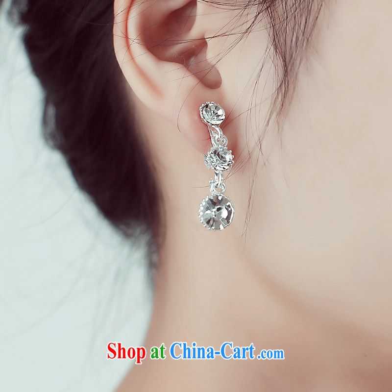 The bride's wedding accessories bridal jewelry wedding jewelry luxury drill 105, a bride, and shopping on the Internet