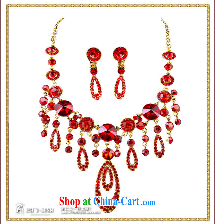 The bride's wedding dresses accessories bridal necklace red/white 106 red pictures, price, brand platters! Elections are good character, the national distribution, so why buy now enjoy more preferential! Health