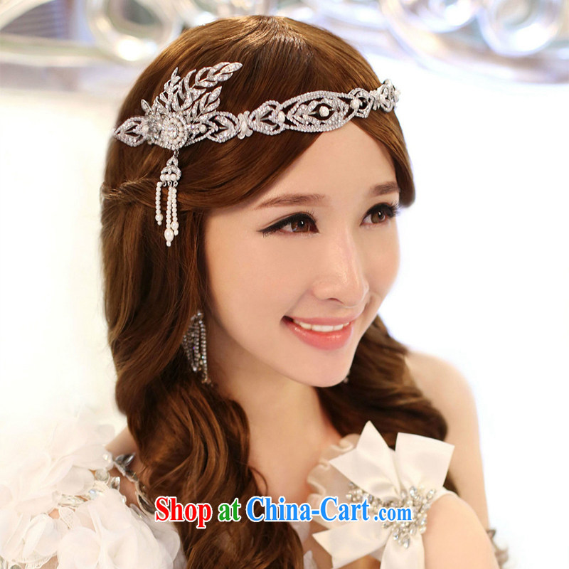 Water dance bride euro-leaf-marriage-trim crown and ornaments wedding accessories, water dance, shopping on the Internet