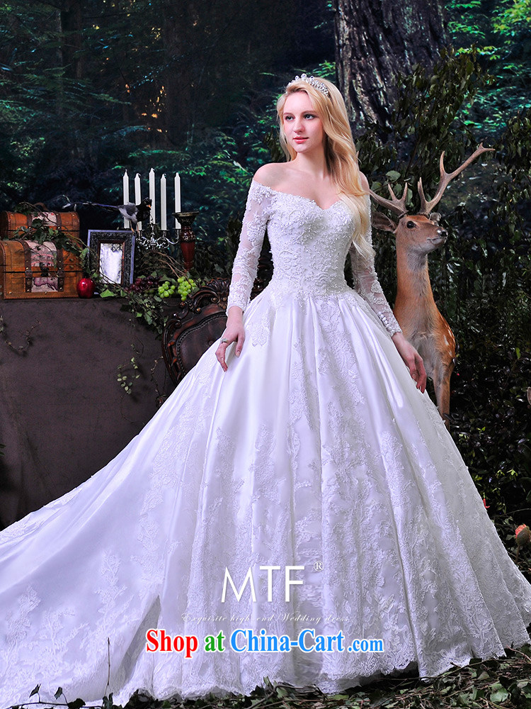 Garden wedding dresses new 2015 spring and wiped his chest wedding lace with a shoulder white tail custom S 853 white tail 1M 173 - M pictures, price, brand platters! Elections are good character, the national distribution, so why buy now enjoy more preferential! Health