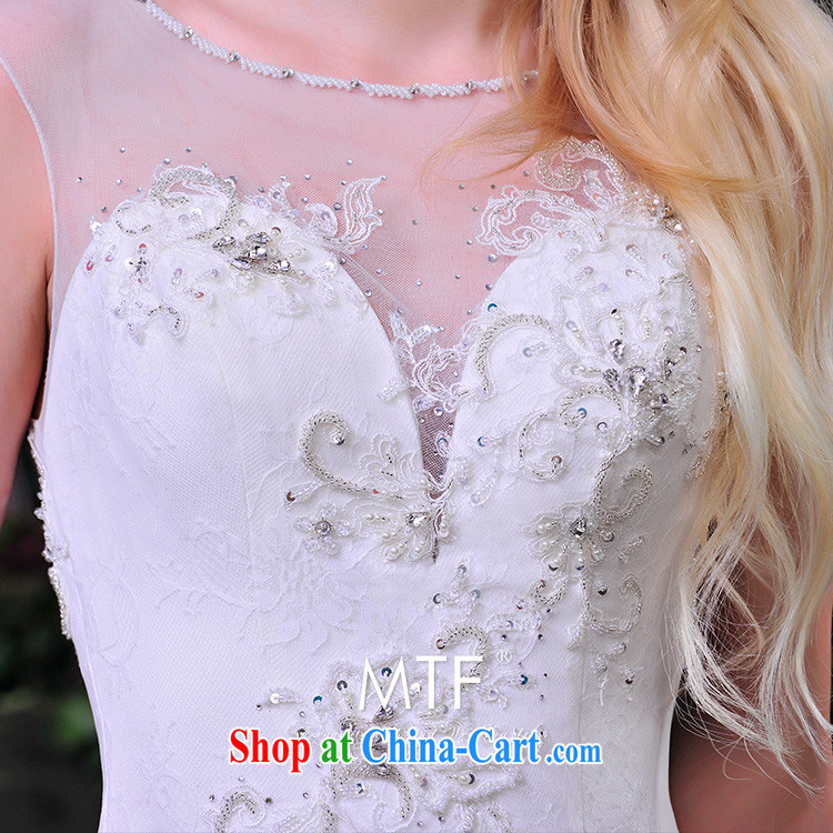 Garden 2015 spring and summer, bridal wedding dresses package shoulder lace sexy back exposed crowsfoot wedding tail S 832 white tail 100 173 cm - M pictures, price, brand platters! Elections are good character, the national distribution, so why buy now enjoy more preferential! Health