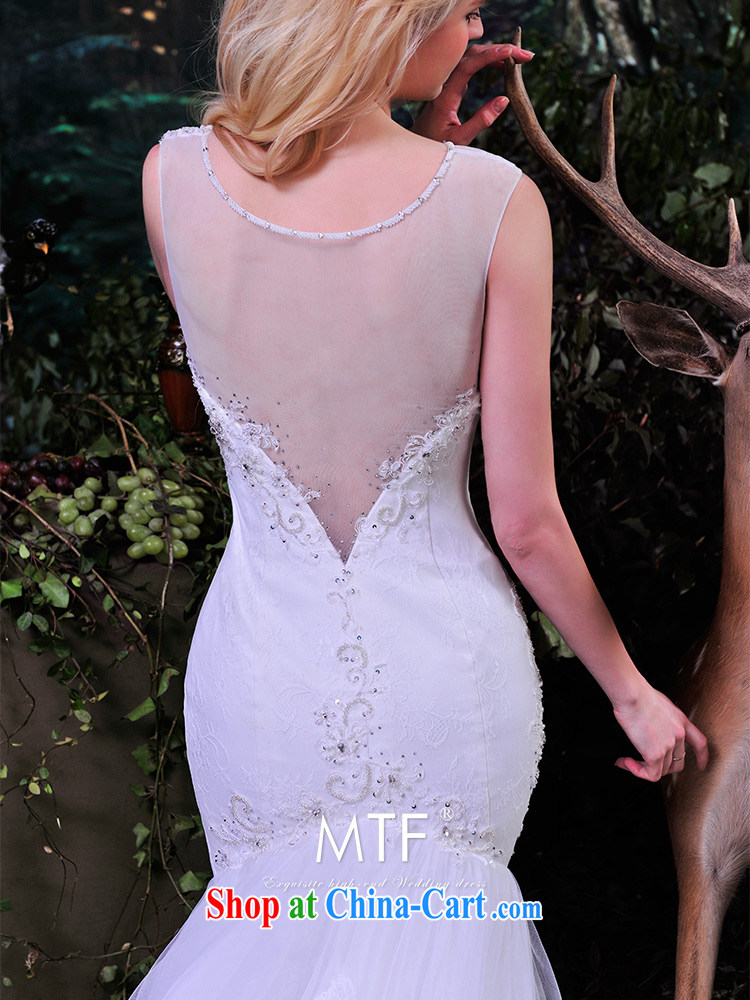 Garden 2015 spring and summer, bridal wedding dresses package shoulder lace sexy back exposed crowsfoot wedding tail S 832 white tail 100 173 cm - M pictures, price, brand platters! Elections are good character, the national distribution, so why buy now enjoy more preferential! Health