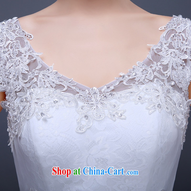 Cheng Kejie MIA 2015 spring and summer new wedding dresses at Merlion toast marriage serving evening dress tail marriage bridal wedding white XXL, Jake Mia, and shopping on the Internet