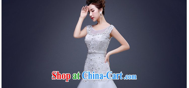 Cheng Kejie MIA 2015 spring and summer new wedding toast marriage serving evening dress tail married women the Field shoulder white XXL pictures, price, brand platters! Elections are good character, the national distribution, so why buy now enjoy more preferential! Health
