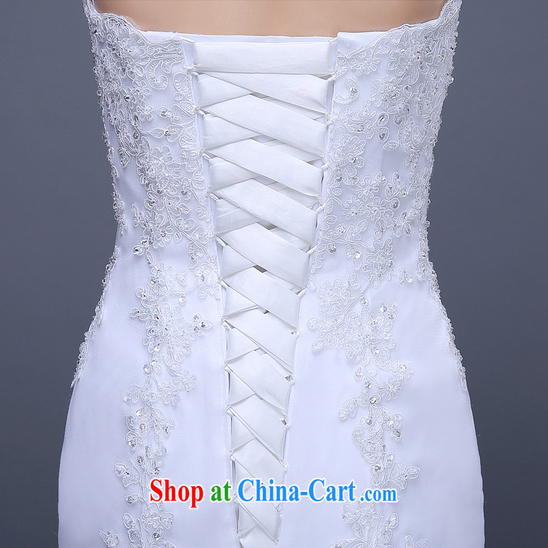 Cheng Kejie MIA new wedding dresses 2015 spring and summer-tail dress drag and drop, bridal white XXL, Jake Mia, and shopping on the Internet