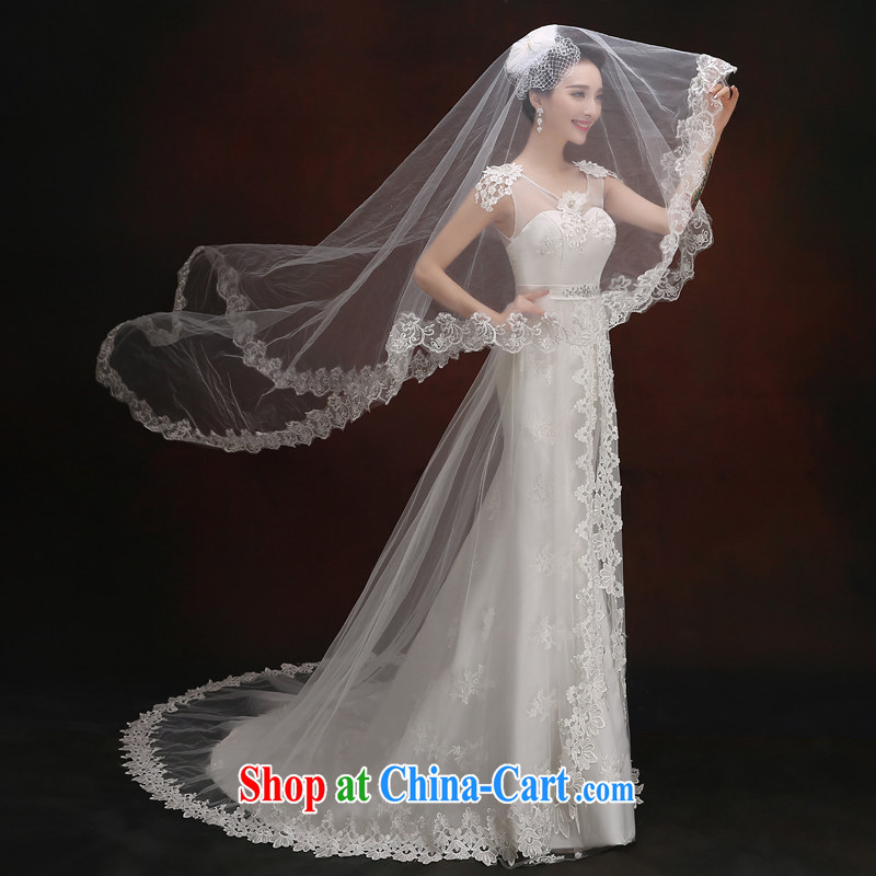 Wedding dress white crowsfoot wedding dresses summer 2015 new Korean version a bare shoulders chest lace inserts drill cultivating tail wedding white Custom Size 5-Day Shipping, 100 Ka-ming, and shopping on the Internet