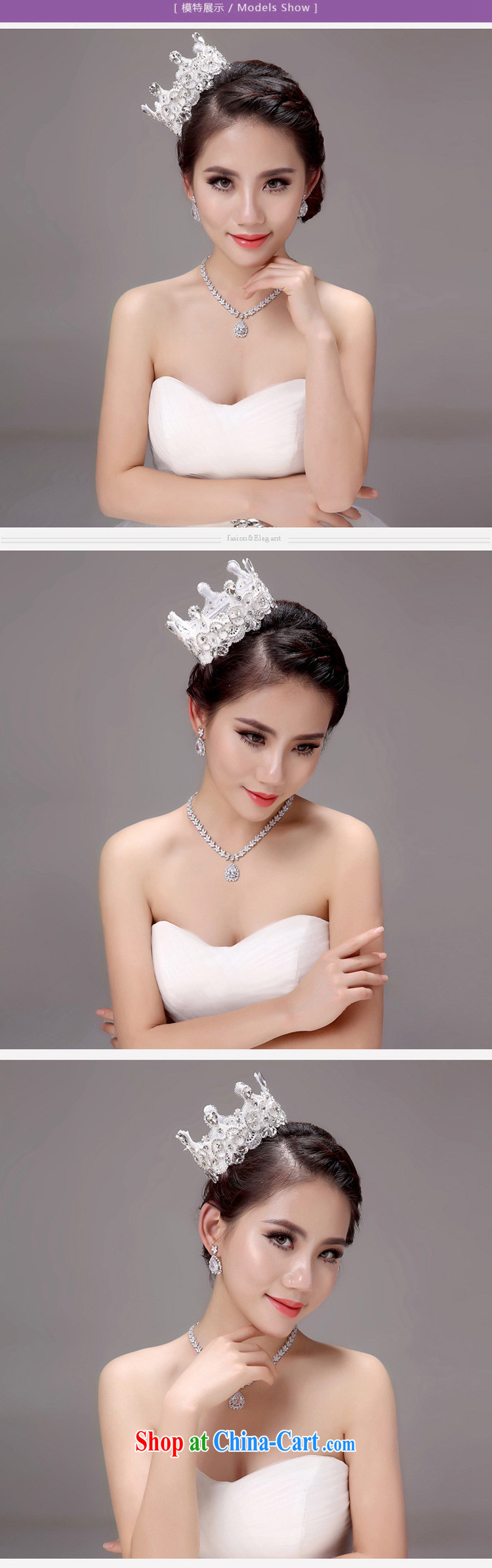 Honeymoon bridal bride Crown bridal jewelry bridal headdress bridal hair accessories the comb-head take the crown white pictures, price, brand platters! Elections are good character, the national distribution, so why buy now enjoy more preferential! Health
