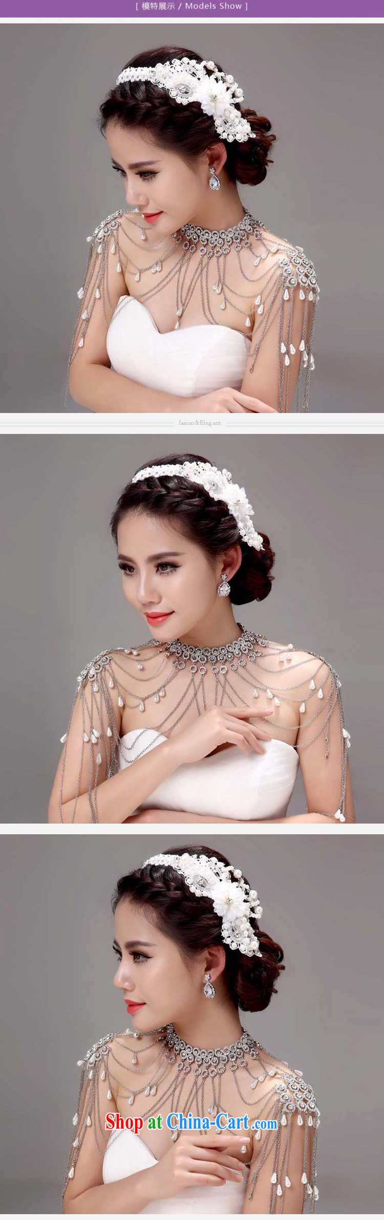 Honeymoon bridal bridal shoulder link Korean-style wedding jewelry wedding gifts wedding jewelry white pictures, price, brand platters! Elections are good character, the national distribution, so why buy now enjoy more preferential! Health