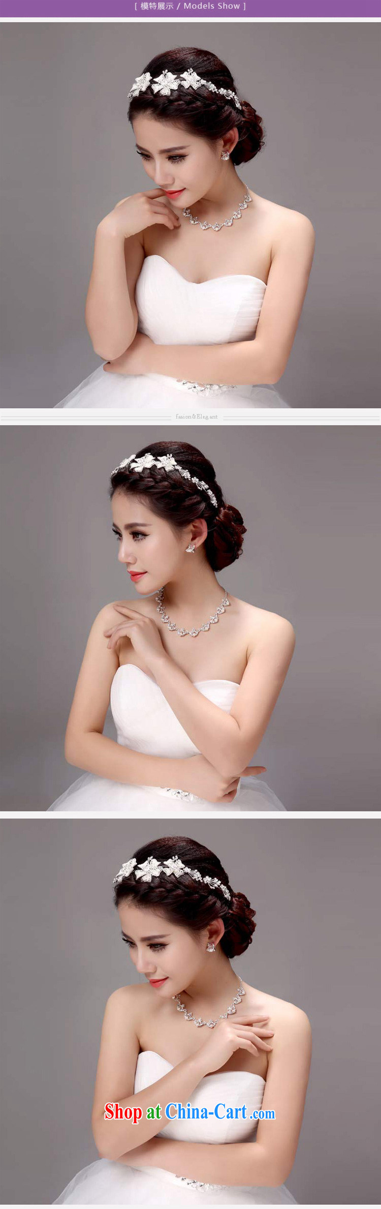 Honeymoon bridal bridal manual and spend bridal jewelry bridal headdress bridal hair accessories Korean-style and take white pictures, price, brand platters! Elections are good character, the national distribution, so why buy now enjoy more preferential! Health