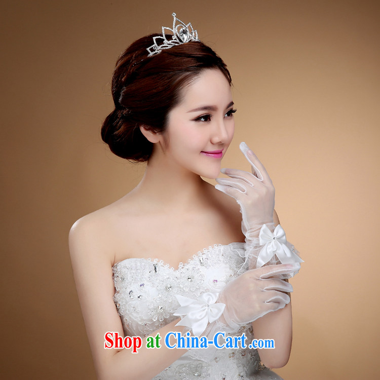 2015 new Korean bridal wedding lace Bow Tie gauze spring and summer short marriage, white gloves accessories white pictures, price, brand platters! Elections are good character, the national distribution, so why buy now enjoy more preferential! Health