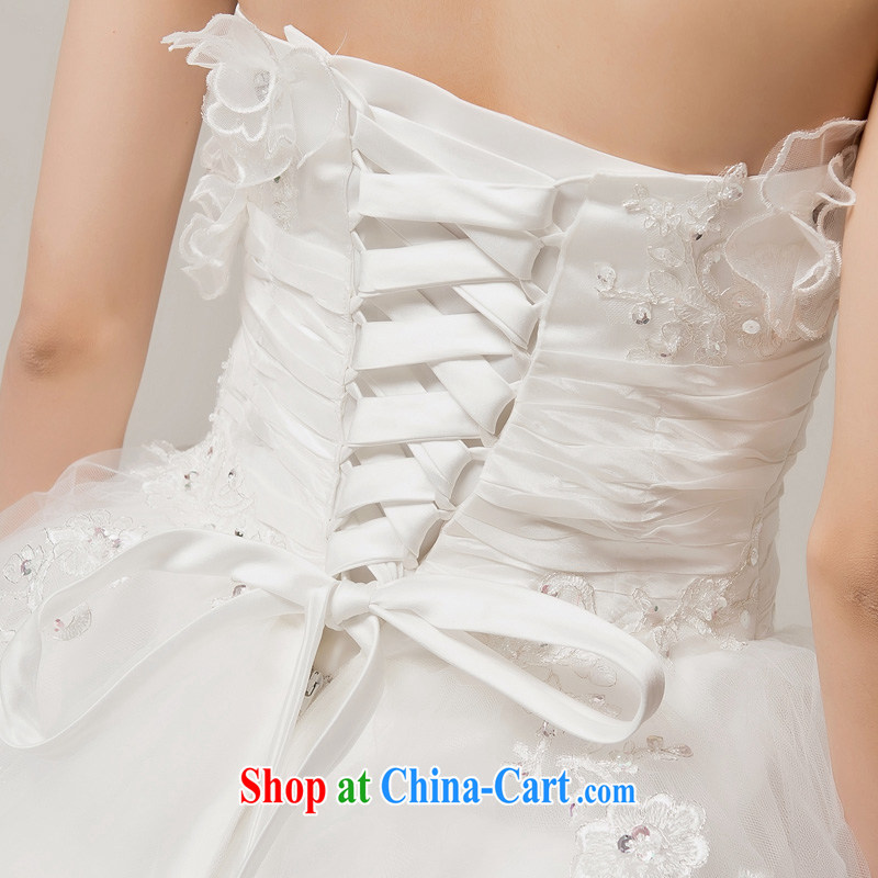 Recall that the red makeup wedding dresses new 2015 spring and summer Korean Style Fashion wiped chest bridal simple beauty with wedding H 12,094 white XL, recalling that the red makeup, shopping on the Internet