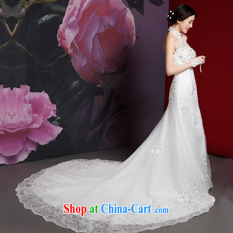 Recall that the red makeup wedding dresses new 2015 Korean version is also at Merlion and stylish wood drill cultivating graphics thin elegant tail H 14,727 white XL, recalling that the red makeup, shopping on the Internet