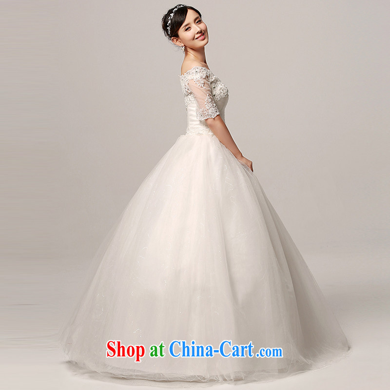 Recall that the red makeup wedding dresses 2015 spring and summer new brides field shoulder simple lace cuff, with wedding H 13,776 white XL, recalling that the red makeup, shopping on the Internet