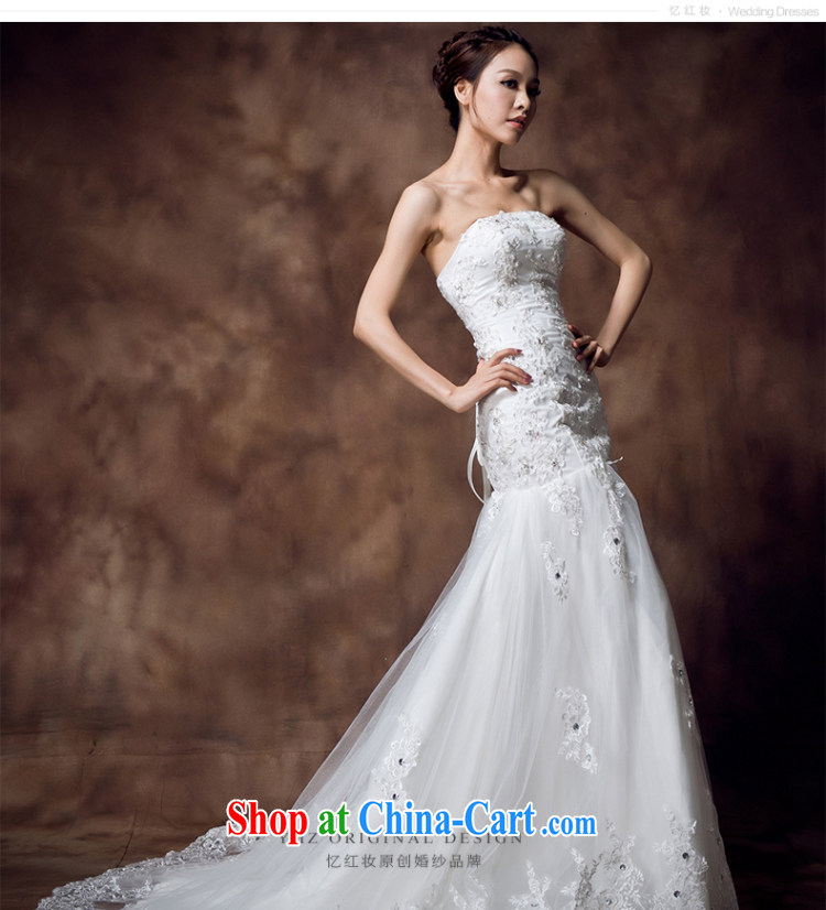 Recall that the red makeup Beauty Fashion spring and summer shadow floor wipe theme chest crowsfoot small tail wedding dresses 2015 new H 12,132 white XL pictures, price, brand platters! Elections are good character, the national distribution, so why buy now enjoy more preferential! Health