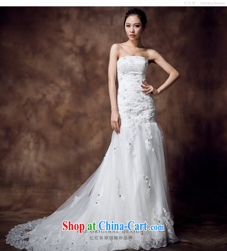 Recall that the red makeup Beauty Fashion spring and summer shadow floor wipe theme chest crowsfoot small tail wedding dresses 2015 new H 12,132 white XL pictures, price, brand platters! Elections are good character, the national distribution, so why buy now enjoy more preferential! Health