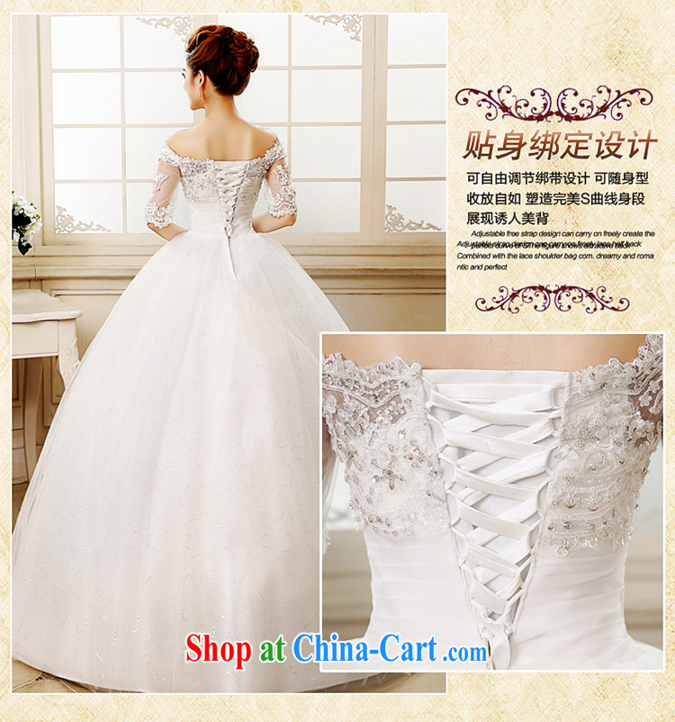 Time SYRIAN ARAB wedding dresses new 2015 spring and summer the Field shoulder for long-sleeved Korean fashion with marriages serving white XXL pictures, price, brand platters! Elections are good character, the national distribution, so why buy now enjoy more preferential! Health