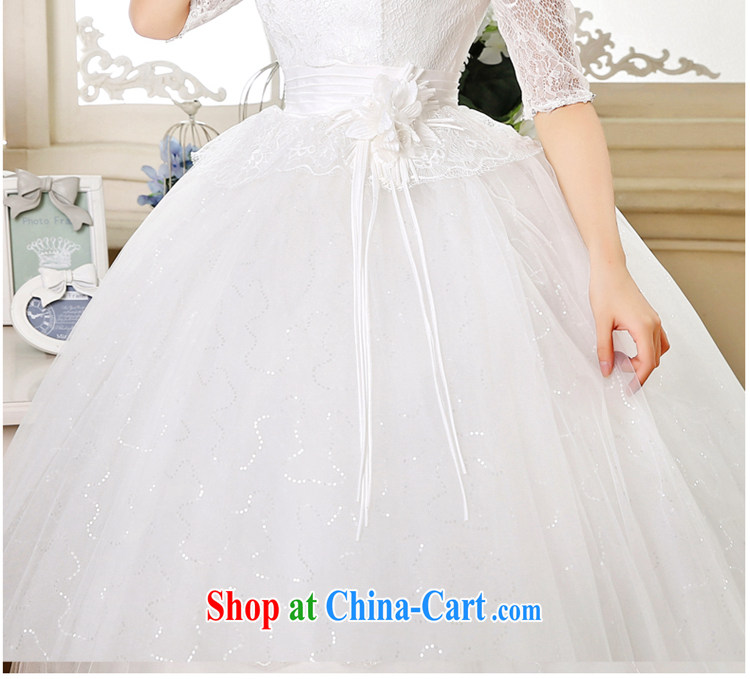 Time his wedding dresses new 2015 spring and summer, long-sleeved bridal wedding pregnant women high waist a field shoulder lace stylish and simple the code white XXL pictures, price, brand platters! Elections are good character, the national distribution, so why buy now enjoy more preferential! Health