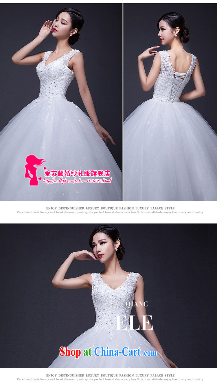 Standard double-shoulder bridal wedding new popular wedding dresses exclusive new wedding 2015 new wedding white XXL pictures, price, brand platters! Elections are good character, the national distribution, so why buy now enjoy more preferential! Health
