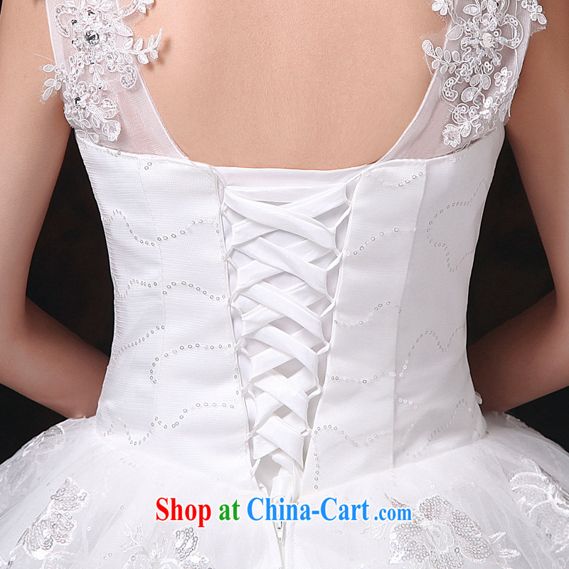 Time his bride's wedding dresses 2015 spring and summer new Korean pregnant women double lace-up dress with XXL, time, and shopping on the Internet