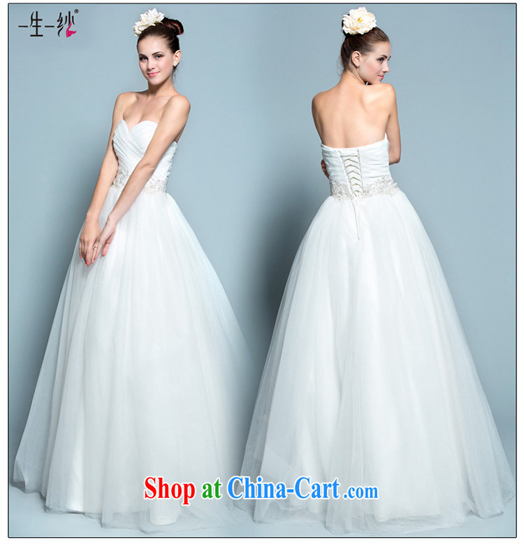 A yarn wedding dresses Korean wood drill wiped his chest-waist Princess dress with straps with wedding 20140003 white L code in stock 165 /88 A pictures, price, brand platters! Elections are good character, the national distribution, so why buy now enjoy more preferential! Health