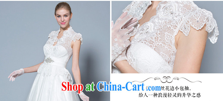 A yarn shaggy dress wedding 2015 new retro, for wedding high waist bubble cuff the code with wedding 30140950 white XL code 165 /92 A pictures, price, brand platters! Elections are good character, the national distribution, so why buy now enjoy more preferential! Health