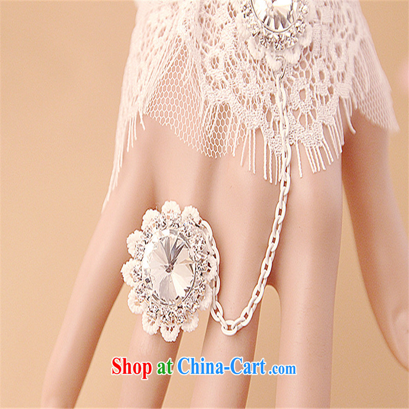 Han Park (cchappiness) retro jewelry accessories white lace roses Wrist-hand link, in the Han and Park (cchappiness), shopping on the Internet