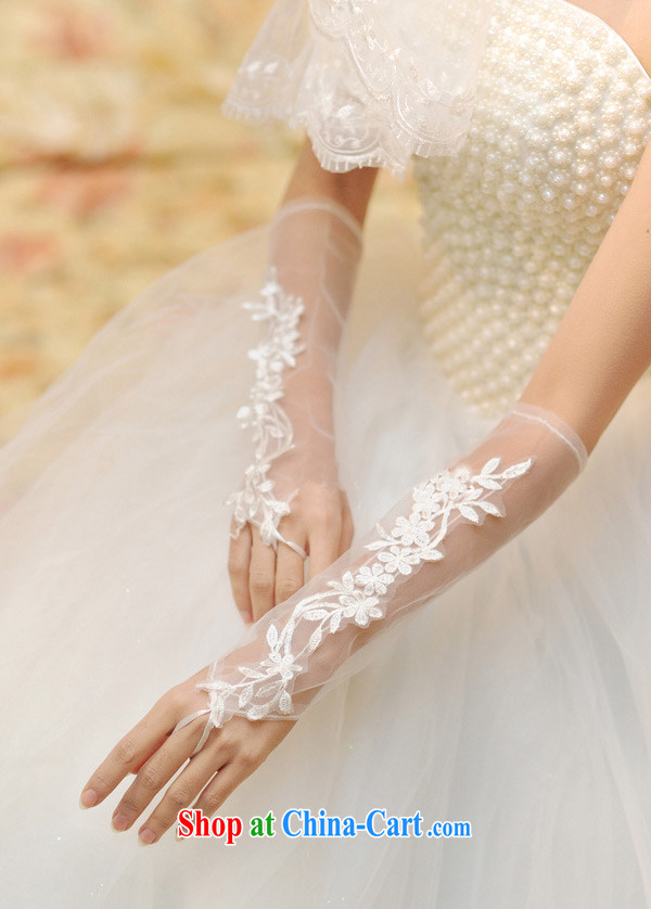 DressilyMe elegant lace decals soft yarn bridal wedding gloves - ivory - 30 cm - 5 Day Shipping pictures, price, brand platters! Elections are good character, the national distribution, so why buy now enjoy more preferential! Health