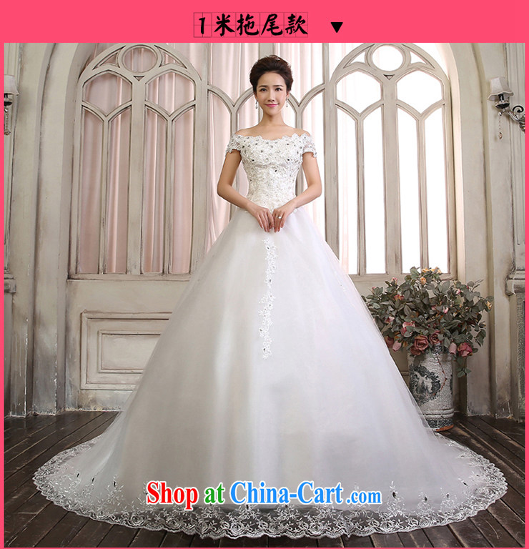 wedding dresses new 2015 modern Korean lace-tail the code a Field shoulder bag shoulder bridal with strap summer graphics thin wedding pleasant bride alignment to make pictures, price, brand platters! Elections are good character, the national distribution, so why buy now enjoy more preferential! Health