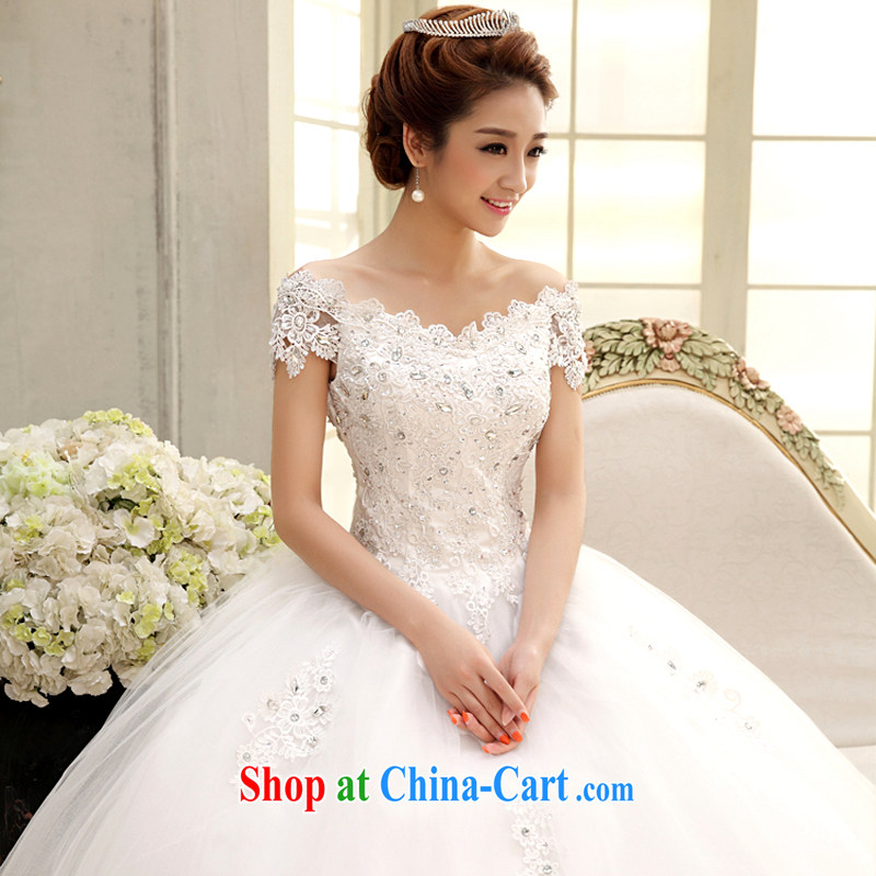 wedding dresses new 2015 modern Korean lace-tail the code a Field shoulder bag shoulder bridal with strap summer graphics thin wedding pleasant brides with, pleasant bride, shopping on the Internet