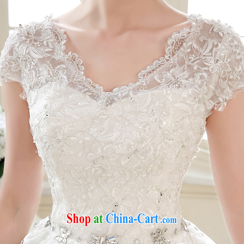 Syria Time pregnant women wedding dresses high-waist new 2015 spring and summer brides and align the code double-shoulder thick mm video thin, Japan, and South Korea wedding white L, time, and shopping on the Internet