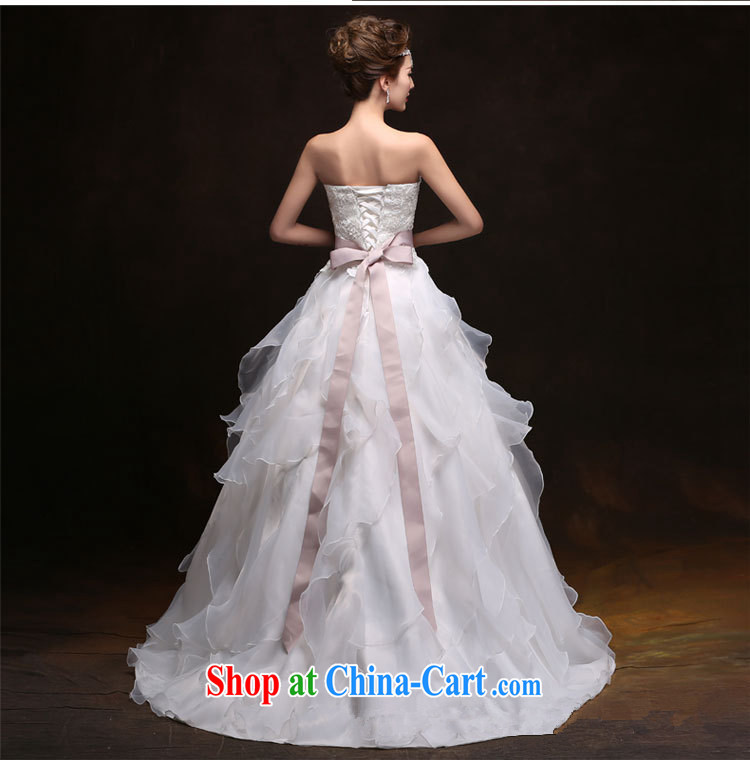 Spring and Summer new wedding dresses stylish small tail flouncing, Shaggy dress Palace shoulders bare chest parquet drilling bridal wedding dresses Home yarn white erase chest XS pictures, price, brand platters! Elections are good character, the national distribution, so why buy now enjoy more preferential! Health