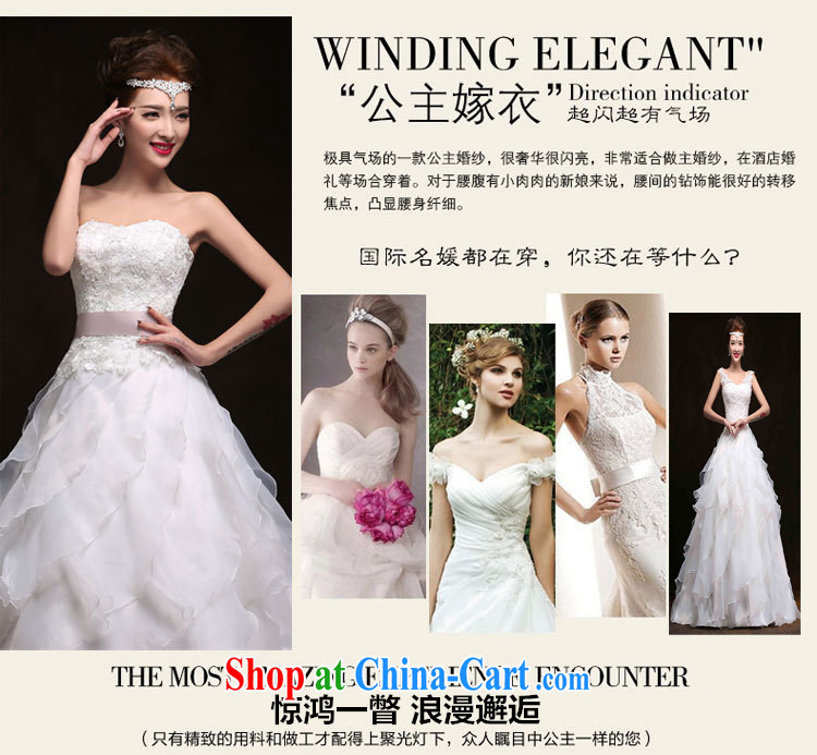 Spring and Summer new wedding dresses stylish small tail flouncing, Shaggy dress Palace shoulders bare chest parquet drilling bridal wedding dresses Home yarn white erase chest XS pictures, price, brand platters! Elections are good character, the national distribution, so why buy now enjoy more preferential! Health