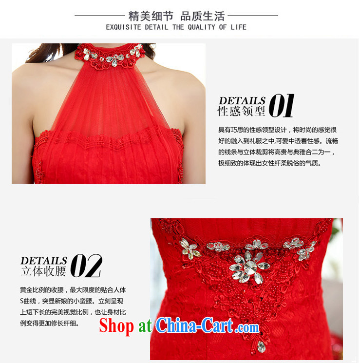 Shui-Chuk Hang also cultivating graphics thin back exposed lace wedding dresses at Merlion, drag the red long dresses tied with parquet drilling bridal wedding dress white XL pictures, price, brand platters! Elections are good character, the national distribution, so why buy now enjoy more preferential! Health