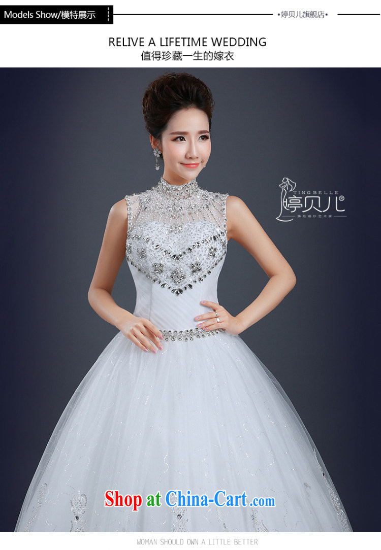 Ting Beverly wedding dresses spring 2015 new stylish marriages wedding summer Korean code with a sleeveless bridal wedding wood drill lace wedding white XXL pictures, price, brand platters! Elections are good character, the national distribution, so why buy now enjoy more preferential! Health