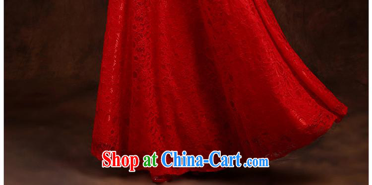 Chinese wedding dress 2015 new stylish long serving toast retro improved cheongsam dress bride spring loaded short-sleeved, pictures, price, brand platters! Elections are good character, the national distribution, so why buy now enjoy more preferential! Health