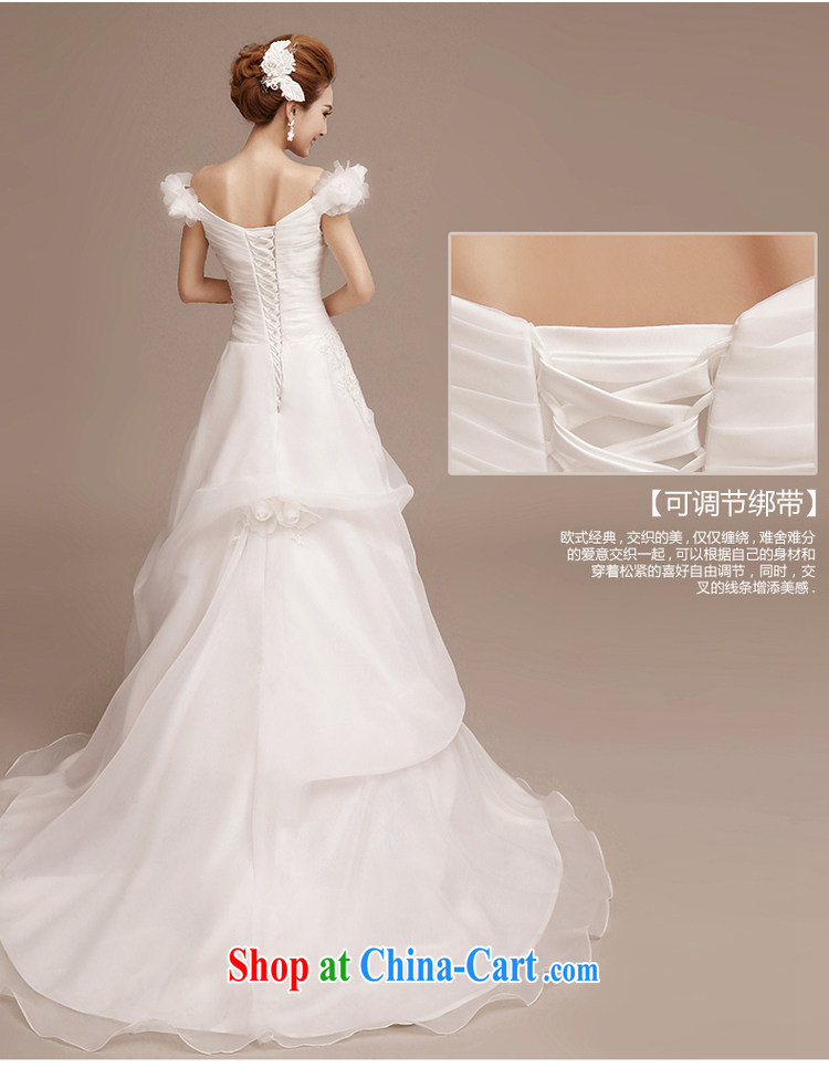 wedding dresses 2015 new spring and summer Korean small-tail field shoulder wedding, double-shoulder bridal wedding beauty white pictures, price, brand platters! Elections are good character, the national distribution, so why buy now enjoy more preferential! Health